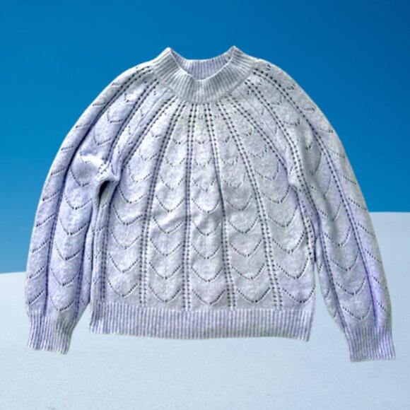 Aspen Soft Blue Sweater - Picture 14 of 15